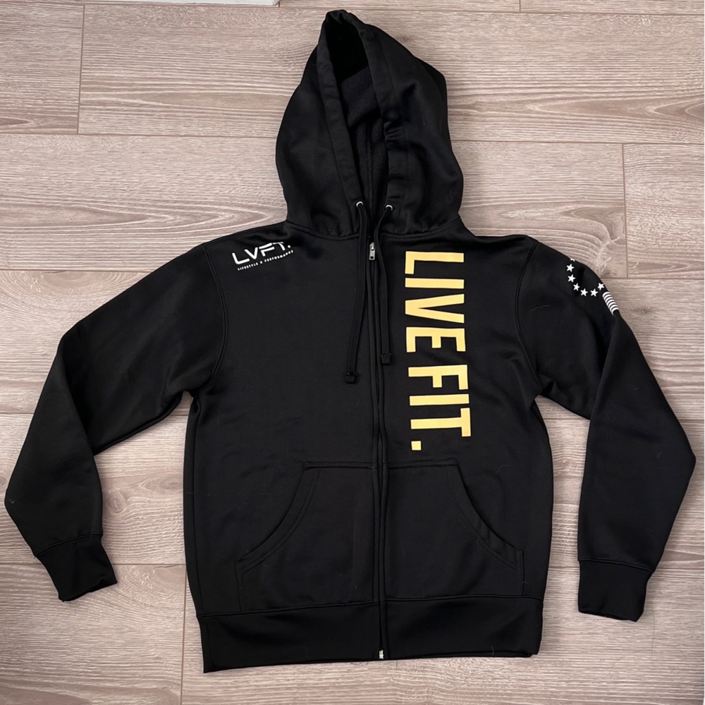 Live Fit Zip-Up Hoodie